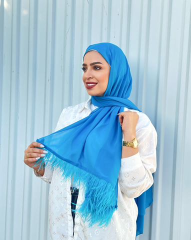 Faethers hijab ( Blue )