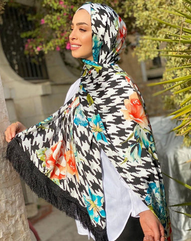 Silk hijab